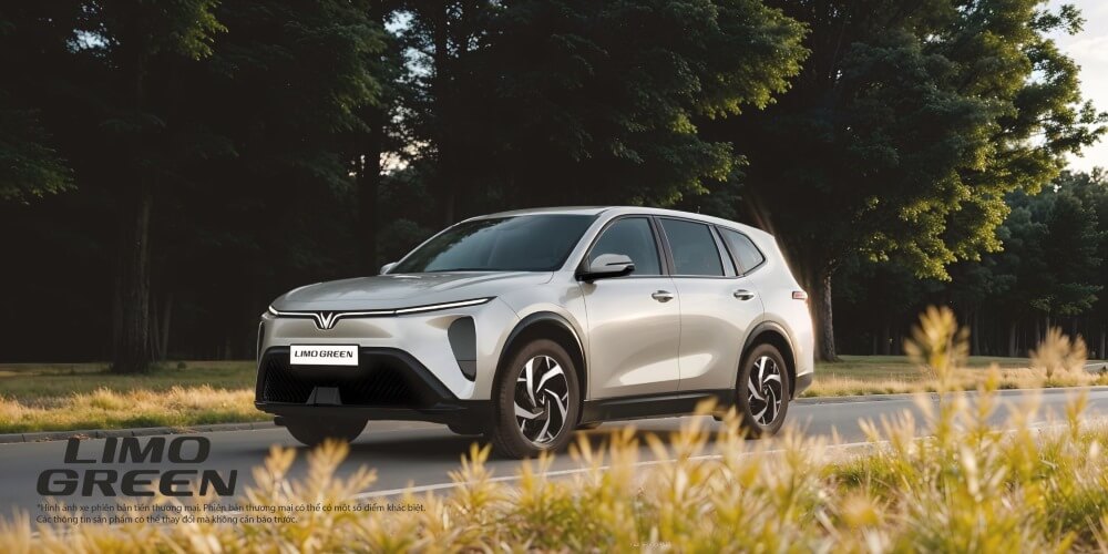 Thiết kế ngoại thất VinFast Limo Green mang phong cách hiện đại